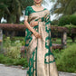 Mint Green Banarasi Silk Woven Design Kanjeevaram Saree