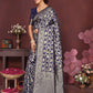 Blue Banarasi Silk Woven Design Kanjeevaram Saree