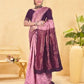 Pink Banarasi Silk Woven Design Kanjeevaram Saree