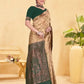 Gold Banarasi Silk Woven Design Kanjeevaram Saree